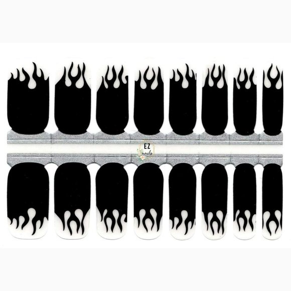 Halloween Nail Wraps, Nail Stickers, Manicure - Picture 5 of 6
